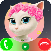 Fake call From Angela icon