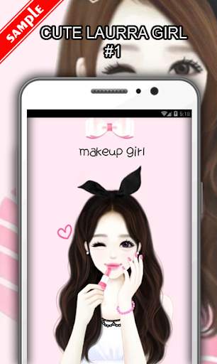 Cute Laurra Girl Wallpapers screenshot 2