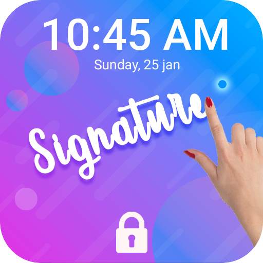 Signature Lock Screen 1.0