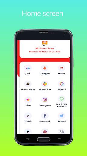 All status sevar downloader and play game screenshot 1