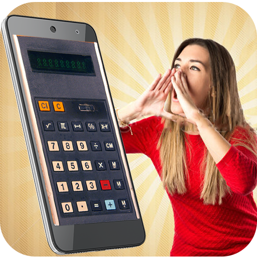 Talking Phone Calculator - Smart Voice Calculator أيقونة