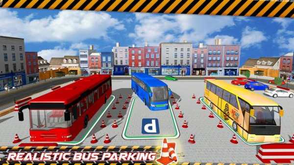 Real Coach Bus Simulator Drive City Bus Parking screenshot 1