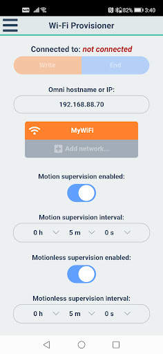 WiFi Provisioner screenshot 1