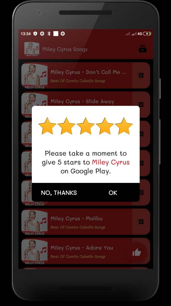 Miley Cyrus Music Offline screenshot 4