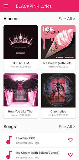BLACKPINK Lyrics Offline screenshot 1