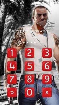 Applock Theme Gangstar screenshot 2