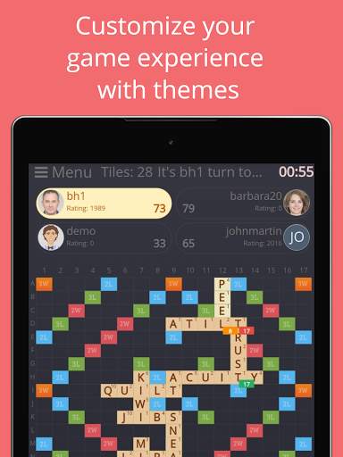 Rackword - Free real-time multiplayer word game screenshot 21