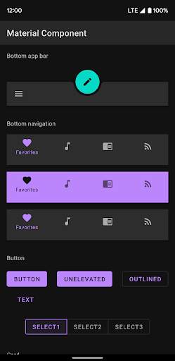 Material Components Gallery screenshot 2