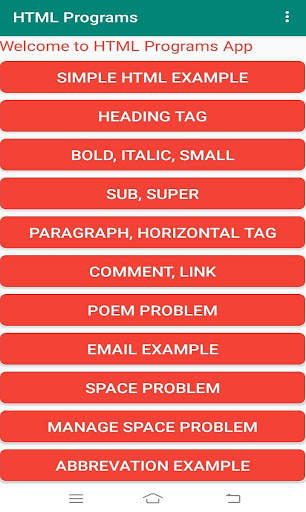 HTML Programs screenshot 10