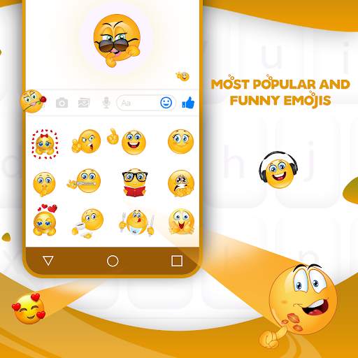 Emoji Keyboard Theme - Happy Emoji Keyboard 6 تصوير الشاشة