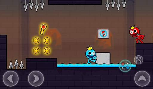 Red and Blue Stickman 2 screenshot 14