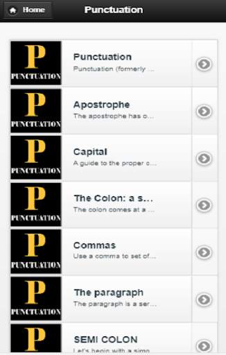 Punctuation Rules скриншот 1