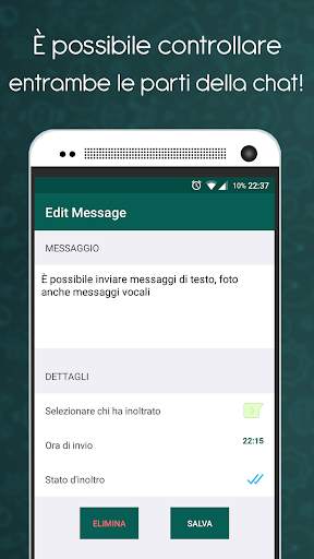 Fake Chat Maker - WhatsMessage screenshot 2