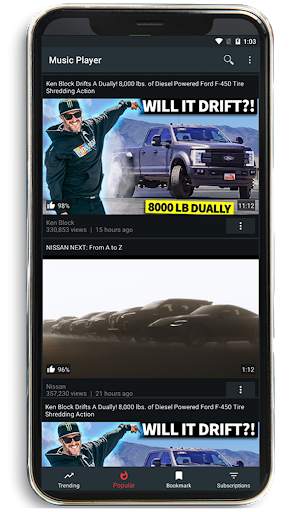 Video Tube & Play Tube & Music Video player screenshot 2