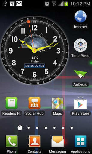 Clockwise Timepiece ( Widget) स्क्रीनशॉट 7
