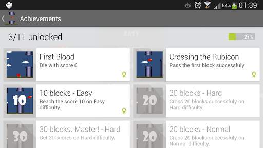 Tap-tap-bird Classic screenshot 4