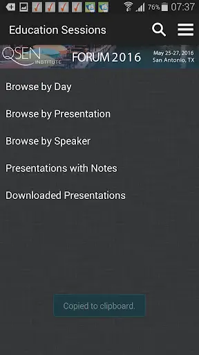 QSEN App 2016 screenshot 3