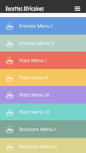 Recettes Africaines screenshot 2