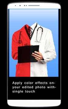Men Doctor Suit Foto Maker screenshot 3