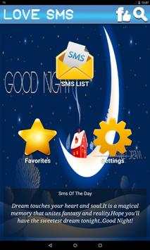 Good Night Love SMS screenshot 1