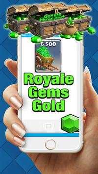 Gems for clash royal sumilator screenshot 2