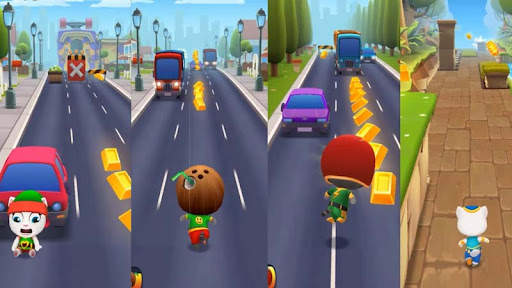 Tricks : Talking Tom Gold Run screenshot 3