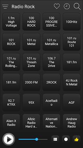 Rock Radio Stations Online - Rock FM AM Music screenshot 2