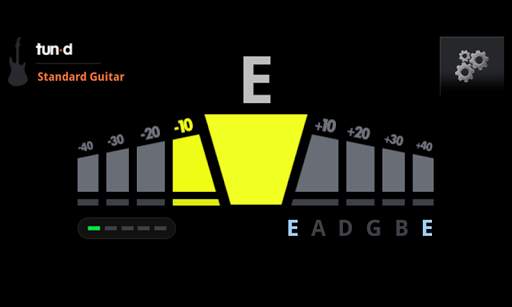 Tun-d 2 Free Guitar Tuner скриншот 2