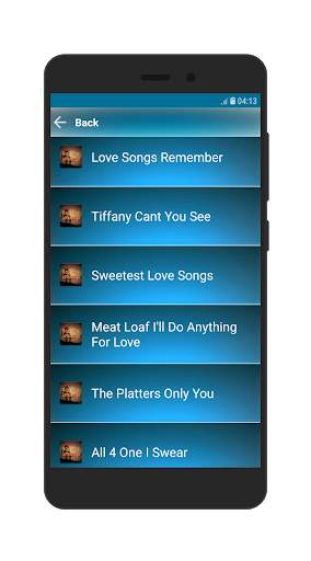 80s 90s Love Songs screenshot 1