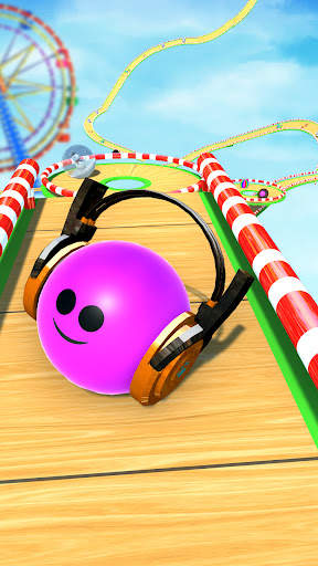 3D Sky Rolling Going Ball Game screenshot 5