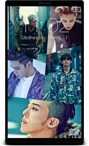 BigBang Lock Screen 1 تصوير الشاشة