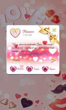 (FREE) GO SMS LOVER THEME screenshot 4