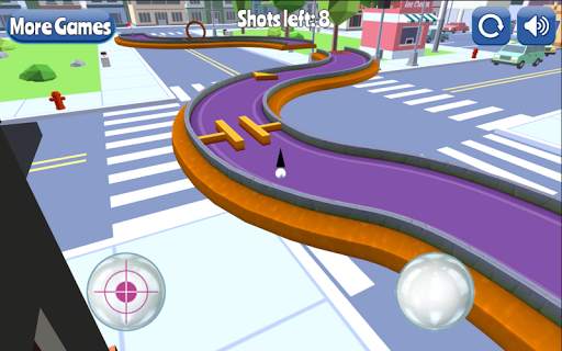 Mini Golf 3D City Ace Star स्क्रीनशॉट 2