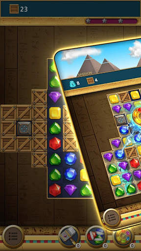 Jewels Pharaoh : Match 3 screenshot 1
