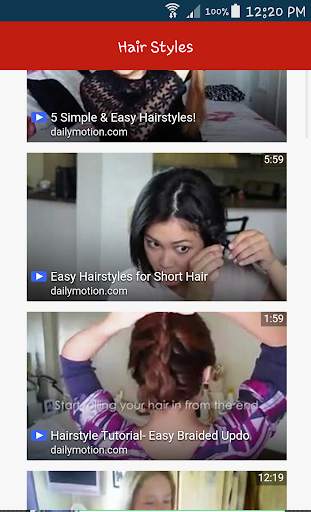 New Girls Hairstyles 2018 screenshot 1