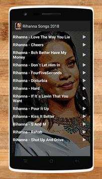 Rihanna Songs 2018 4 تصوير الشاشة