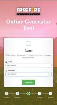 free diamonds for free( fire real) screenshot 3