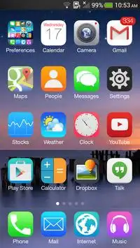 OS Launcher X Pretty screenshot 1