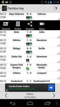 Social Fútbol - Resultados screenshot 2