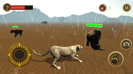Cheetah Chase Simulator screenshot 2