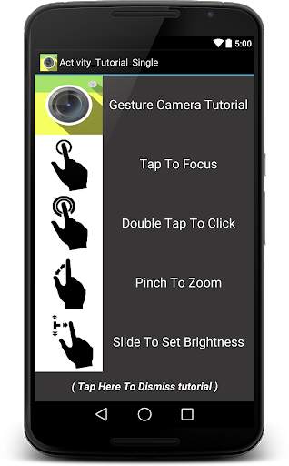 Gesture Camera screenshot 2