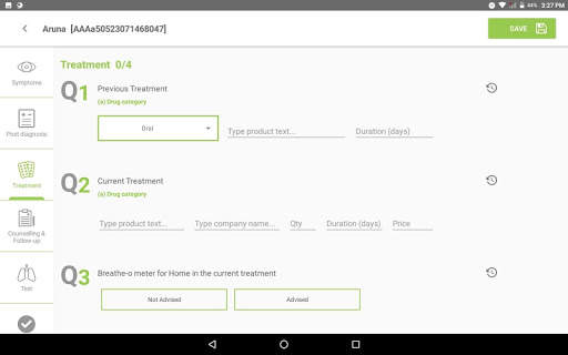 Breathefree Touch screenshot 4