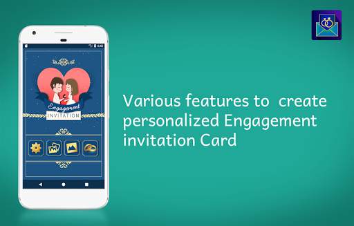 Engagement Invitation Card Maker screenshot 1