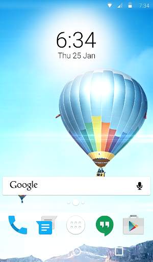 Air Balloons Animated Keyboard   Live Wallpaper स्क्रीनशॉट 6