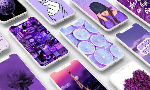 Purple Wallpaper screenshot 1