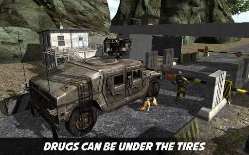 Border Patrol Sniffer Dog : Commando Army Dog Sim screenshot 2