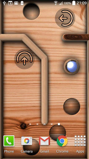 Marble Maze Wallpaper Game screenshot 2