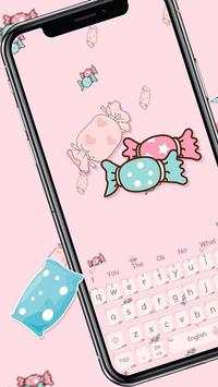 Sweet Candy Keyboard screenshot 1