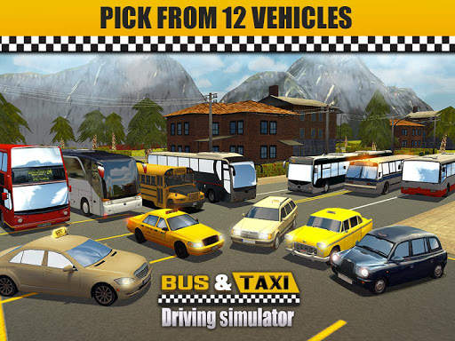 Bus & Taxi Driving Simulator screenshot 15