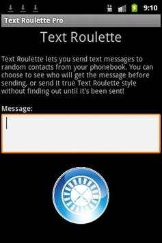 Text Roulette PRO Edition screenshot 1